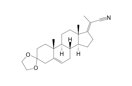3-Oxopregna-5,17(20)-diene-20-carbonitrile Ethylene Ketal
