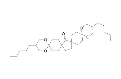 cis-3,17-Dipentyl-1,5,15,19-tetraoxatetraspiro[5.2.1.2.5.2.2.2]pentacosan-10-one