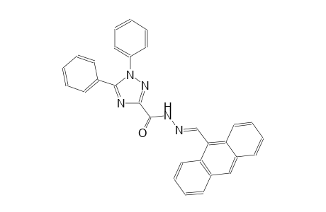 1H-1,2,4-triazole-3-carboxylic acid, 1,5-diphenyl-, 2-[(E)-9-anthracenylmethylidene]hydrazide