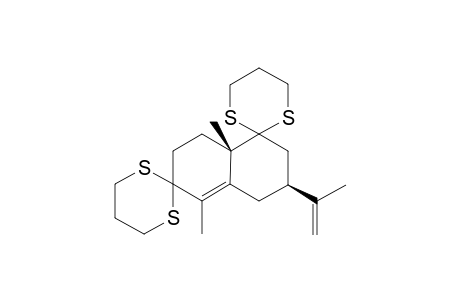 (+-)-Eudesma-4,11(13)-dien-3,9-dithioketal