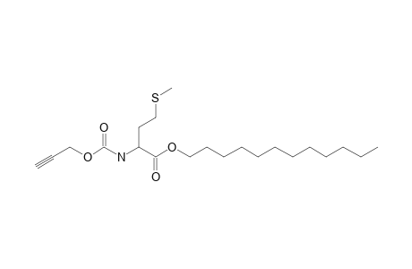 L-Methionine, N-propargyloxycarbonyl-, dodecyl ester