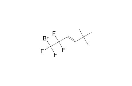 (3E)-1-Bromo-1,1,2,2-tetrafluoro-5,5-dimethyl-3-hexene
