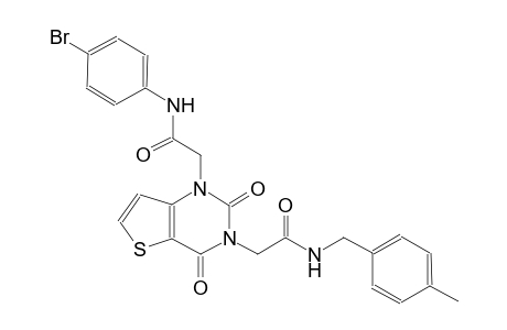 1-[3-(4-bromophenyl)-2-oxopropyl]-3-[4-(4-methylphenyl)-2-oxobutyl]-1H,2H,3H,4H-thieno[3,2-d]pyrimidine-2,4-dione