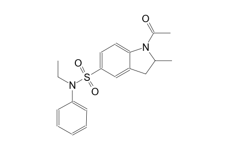 1-acetyl-N-ethyl-2-methyl-N-phenyl-5-indolinesulfonamide