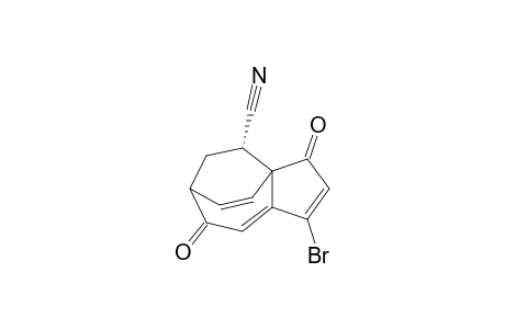 4-Bromo-11.alpha.-cyanotricyclo[6.2.2.0(1,5)]dodecane-3,5,9-triene-2,7-dione