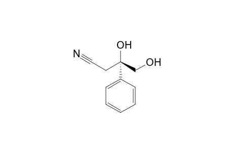 3,4-Dihydroxy-3-phenylbutanenitrile