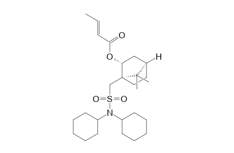 (1S,2R,4R)-1-(N,N-Dicyclohexylaminosulfonylmethyl)-7,7-dimethylbicyclo[2.2.1]hepta-2-yl crotonate