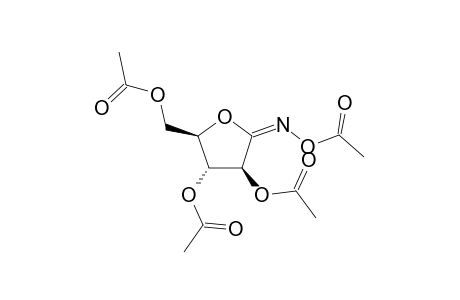 D-Arabinonimidic acid, N-(acetyloxy)-, .gamma.-lactone, 2,3,5-triacetate, (Z)-