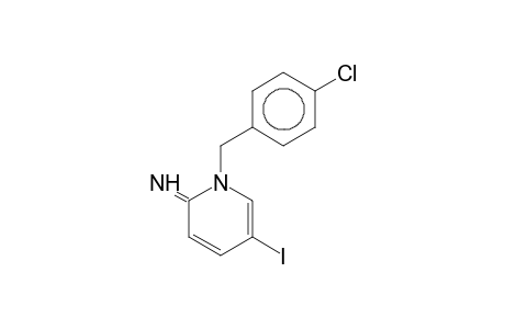 1-(4-Chlorobenzyl)-2(1H)-imino-5-iodopyridine