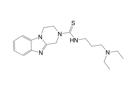 pyrazino[1,2-a]benzimidazole-2(1H)-carbothioamide, N-[3-(diethylamino)propyl]-3,4-dihydro-