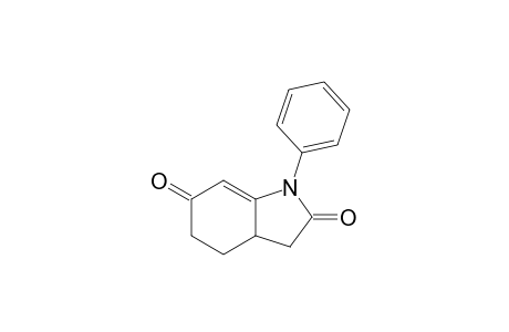 1-Phenyl-3,3a,4,5-tetrahydro-1H-indole-2,6-dione