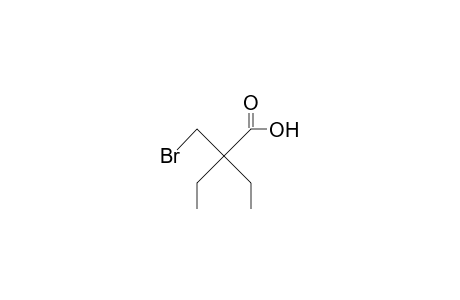 2-Bromomethyl-2-ethyl-butanoic acid