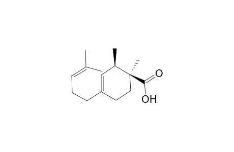 (+-)-(1S*,2R*)-1,2-Dimethyl-4-(4-methylpent-3-enyl)cyclohex-3-enecarboxylic acid