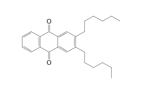 2,3-Dihexyl anthraquinone