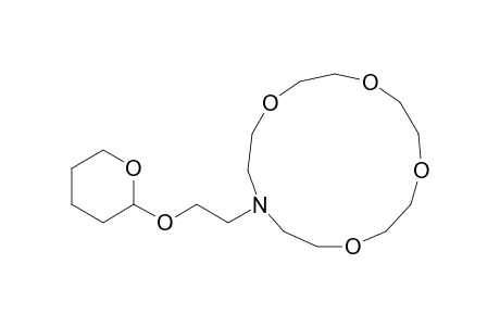 1,4,7,10-Tetraoxa-13-azacyclopentadecane, 13-[2-[(tetrahydro-2H-pyran-2-yl)oxy]ethyl]-
