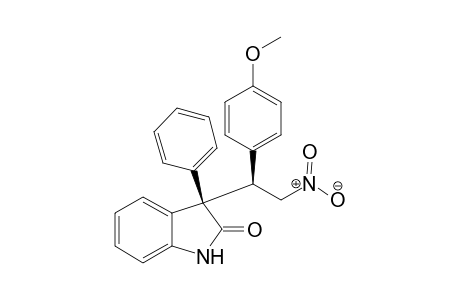 (R)-3-((R)-1-(4-methoxyphenyl)-2-nitroethyl)-3-phenylindolin-2-one