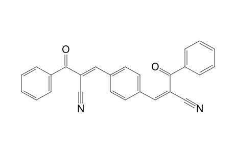 Benzenepropanenitrile, .alpha.-[[4-[2-cyano-3-oxo-3-phenyl-1-propen-1-yl]phenyl]methylene]-.beta.-oxo-