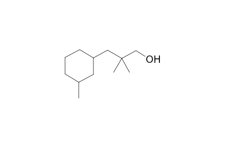 2,2-dimethyl-3-(3-methylcyclohexyl)propan-1-ol