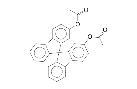 Spiro[9,9']difluorene-2,2'-diol, diacetate