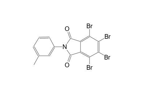 1H-isoindole-1,3(2H)-dione, 4,5,6,7-tetrabromo-2-(3-methylphenyl)-