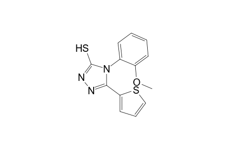 4-(2-Methoxyphenyl)-3-(2-thienyl)-1H-1,2,4-triazole-5-thione
