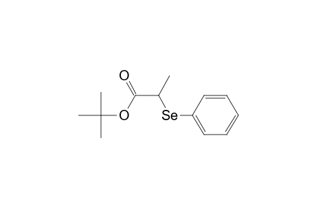 tert-Butyl (+-)-2-(phenylseleneyl)propionate