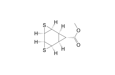 Methyl (1.alpha.,2.alpha.,4.alpha.,5.alpha.,7.alpha.,8.alpha.,9.alpha.)-3,6-dithiatetracyclo[6.1.0.0(2,4).0(5,7)]nonane-9-carboxylate