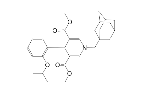 1-(1-adamantylmethyl)-4-(2-isopropoxyphenyl)-4H-pyridine-3,5-dicarboxylic acid dimethyl ester