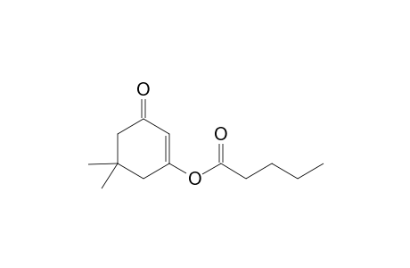 Pentanoic acid, 5,5-dimethyl-3-oxo-1-cyclohexen-1-yl ester