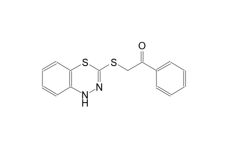 2-(1H-4,1,2-benzothiadiazin-3-ylsulfanyl)-1-phenylethanone