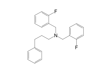 N,N-Bis(2-fluorobenzyl)-3-phenylpropanamine