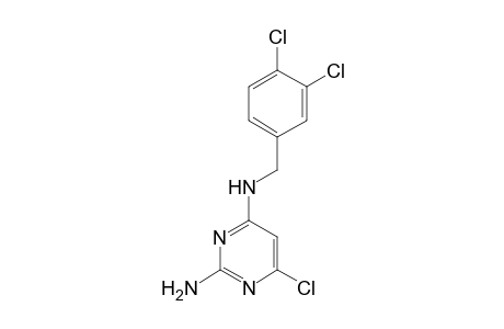 2,4-Pyrimidinediamine, 6-chloro-N4-[(3,4-dichlorophenyl)methyl]-