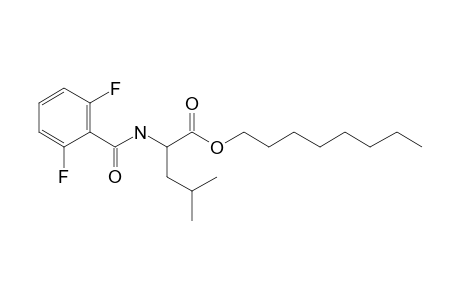 L-Leucine, N-(2,6-difluorobenzoyl)-, octyl ester