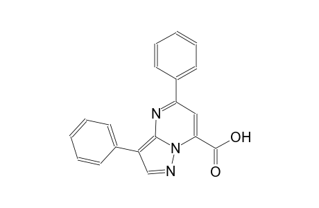 pyrazolo[1,5-a]pyrimidine-7-carboxylic acid, 3,5-diphenyl-