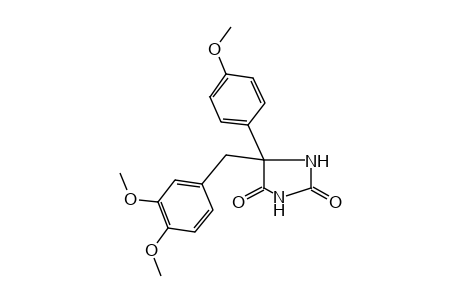 5-(3,4-DIMETHOXYBENZYL)-5-(p-METHOXYPHENYL)HYDANTOIN