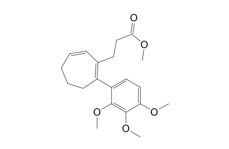 1,6-cycloheptadiene-1-propanoic acid, 2-(2,3,4-trimethoxyphenyl)-, methyl ester