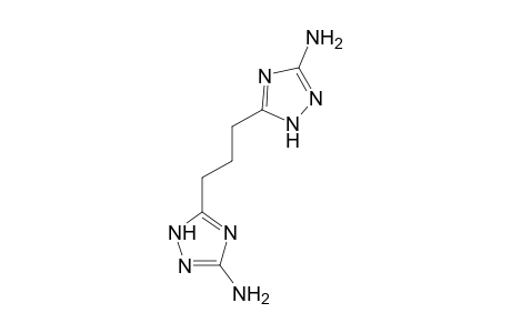 5-[3-(3-Amino-1H-1,2,4-triazol-5-yl)propyl]-1H-1,2,4-triazol-3-ylamine