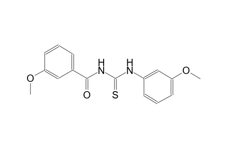 N-(3-methoxybenzoyl)-N'-(3-methoxyphenyl)thiourea