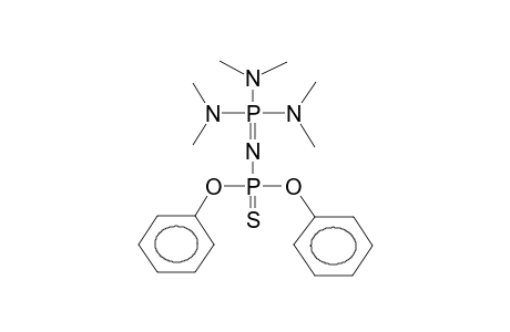 Hexamethyltriamido(diphenoxythiophosphorylimido)phosphate