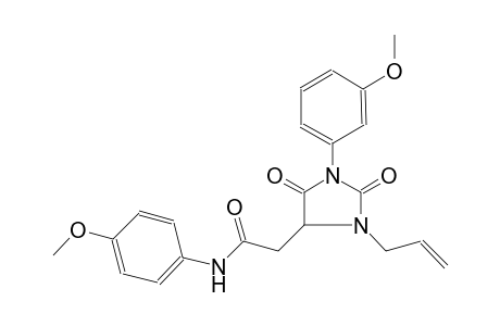 4-imidazolidineacetamide, 1-(3-methoxyphenyl)-N-(4-methoxyphenyl)-2,5-dioxo-3-(2-propenyl)-