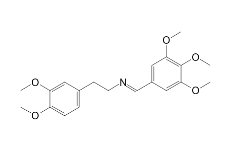 3,4-dimethoxy-N-(3,4,5-trimethoxybenzylidene)phenethylamine