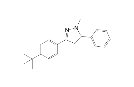 3-(4-tert-Butylphenyl)-1-methyl-5-phenyl-4,5-dihydro-1H-pyrazole