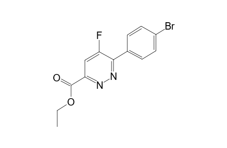 Ethyl 6-(4-bromophenyl)-5-fluoropyridazine-3-carboxylate