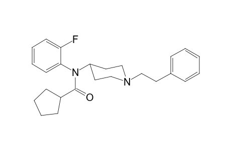 N-2-Fluorophenyl-N-[1-(2-phenylethyl)piperidin-4-yl]cyclopentanecarboxamide