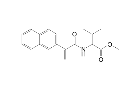 3-Methyl-2-(2-(2-Naphthyl)acryloylamino)butyric acid methyl ester