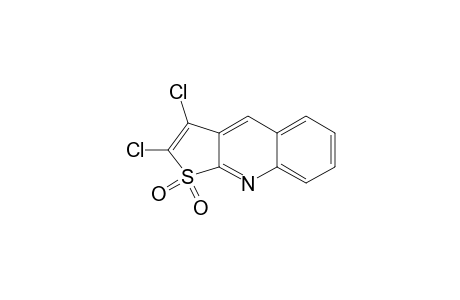 Thieno[2,3-b]quinoline, 2,3-dichloro-, 1,1-dioxide