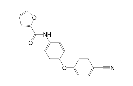 2-furancarboxamide, N-[4-(4-cyanophenoxy)phenyl]-