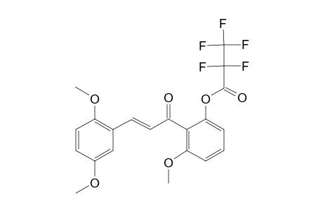 2'-Hydroxy-2,5,6'-trimethoxychalcone, pentafluoropropionate