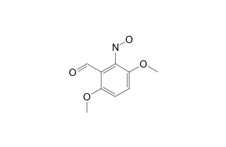 3,6-DIMETHOXY-2-HYDROXYLAMINOBENZALDEHYDE