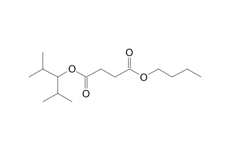 Succinic acid, butyl 2,4-dimethylpent-3-yl ester